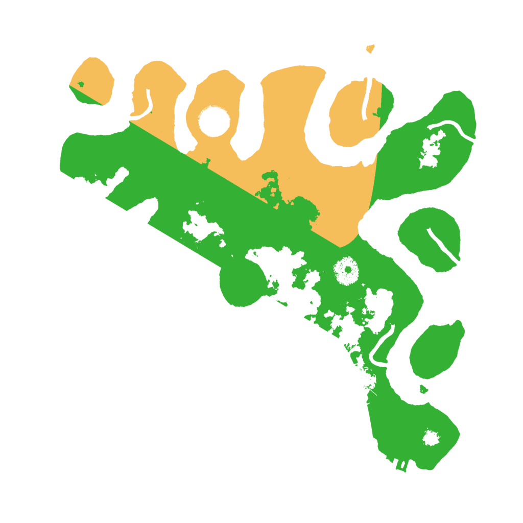 Biome Rust Map: Procedural Map, Size: 3000, Seed: 6523487