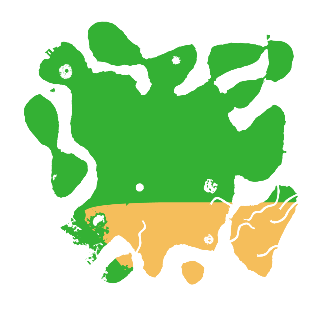 Biome Rust Map: Procedural Map, Size: 3500, Seed: 626812108