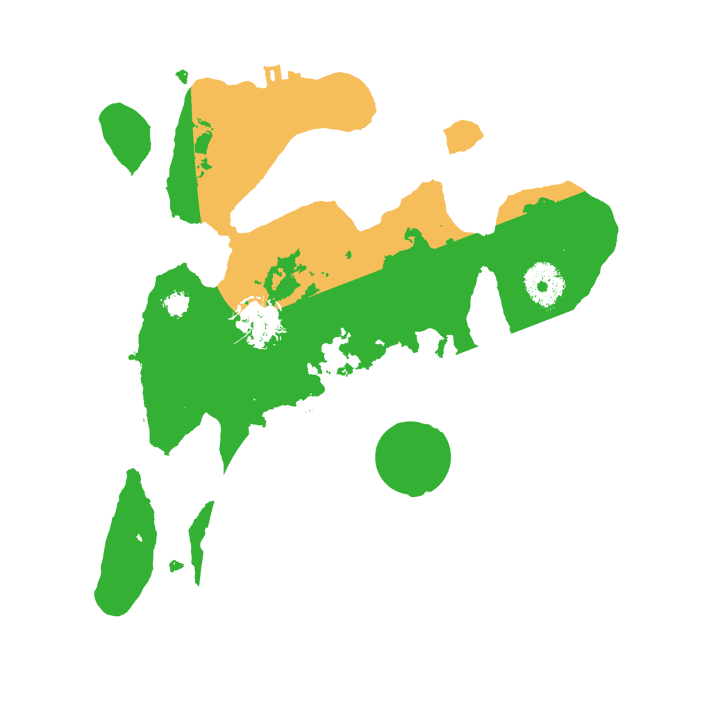 Biome Rust Map: Procedural Map, Size: 2650, Seed: 3111