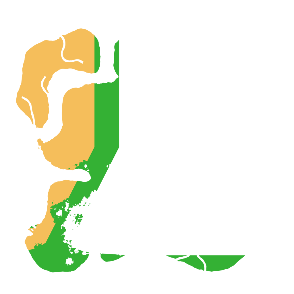 Biome Rust Map: Procedural Map, Size: 3500, Seed: 435784533