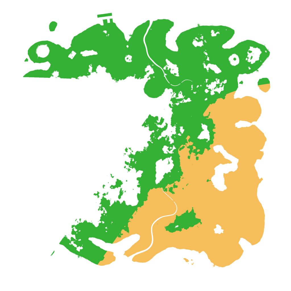 Biome Rust Map: Procedural Map, Size: 4000, Seed: 418034635