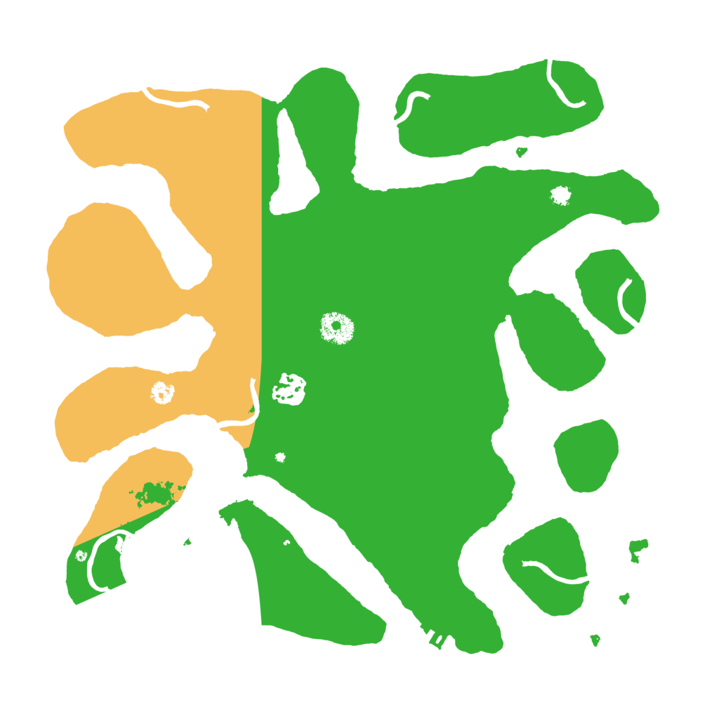 Biome Rust Map: Procedural Map, Size: 3250, Seed: 526712