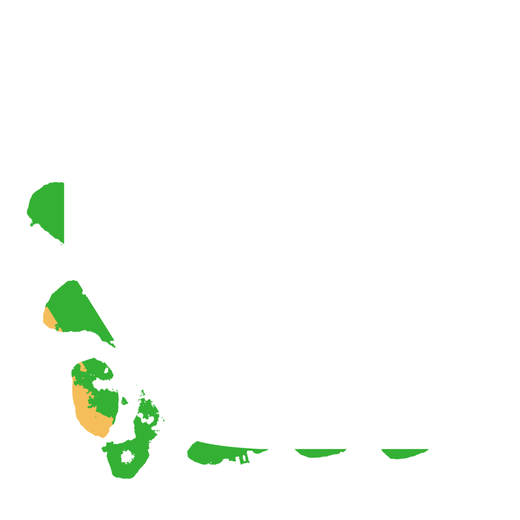 Biome Rust Map: Procedural Map, Size: 3500, Seed: 1845269779