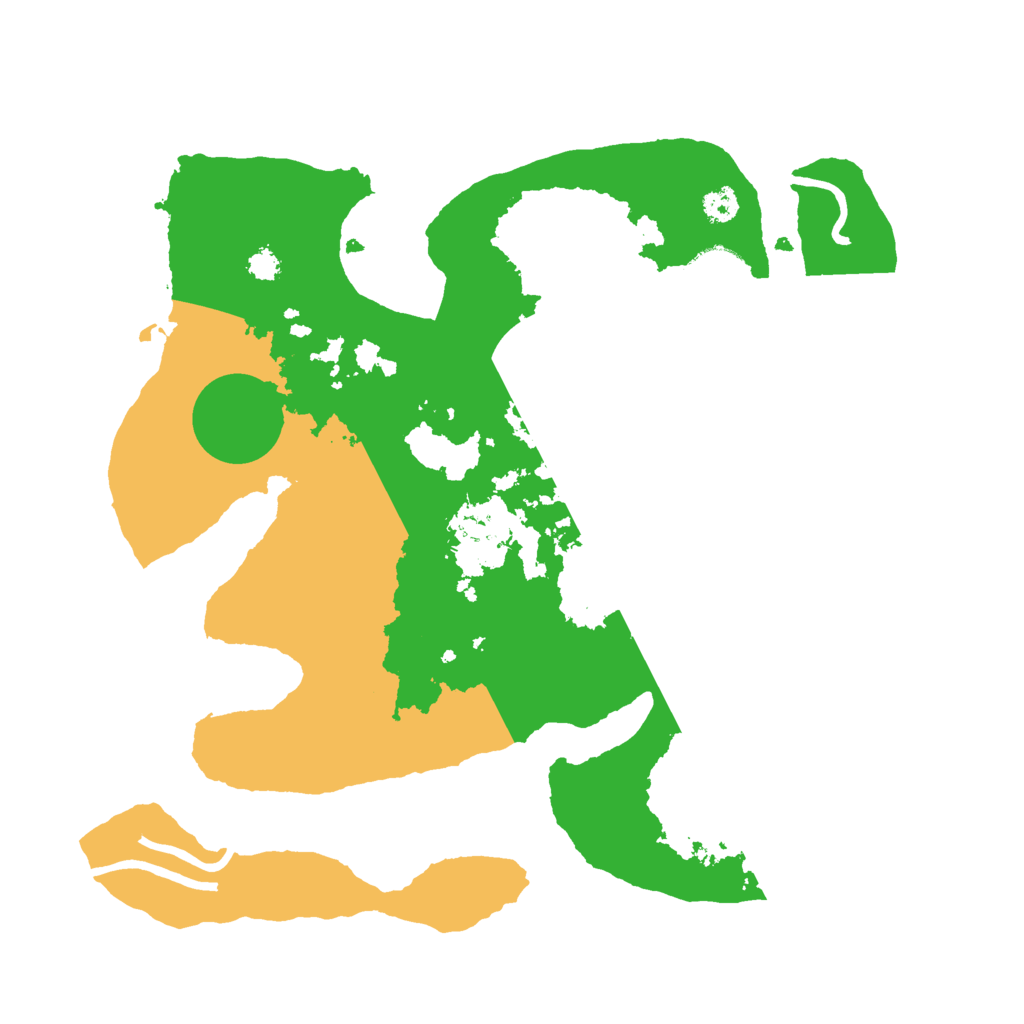 Biome Rust Map: Procedural Map, Size: 3000, Seed: 1689494061