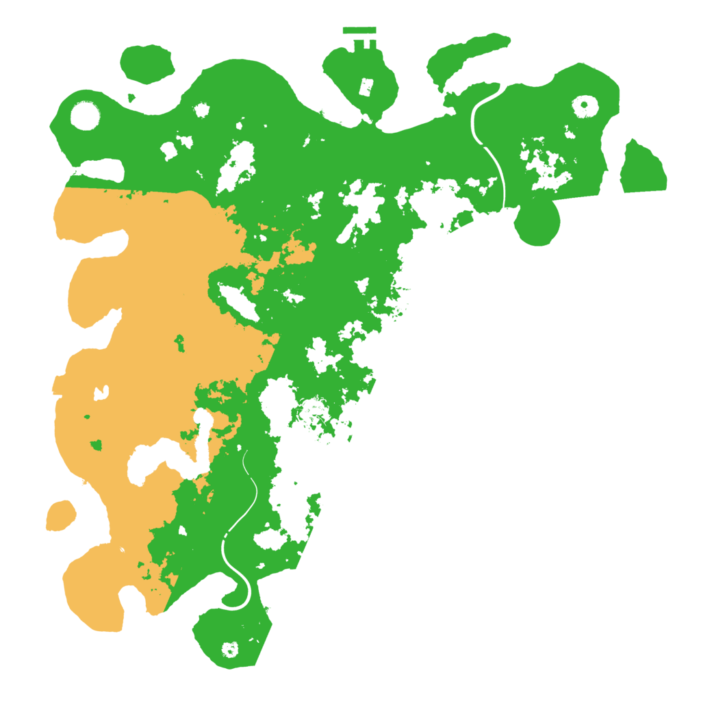 Biome Rust Map: Procedural Map, Size: 4250, Seed: 1915442733