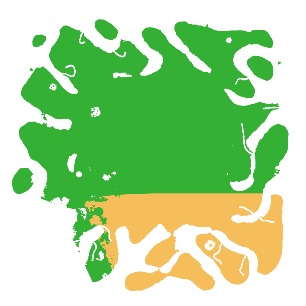 Biome Rust Map: Procedural Map, Size: 4500, Seed: 1547826