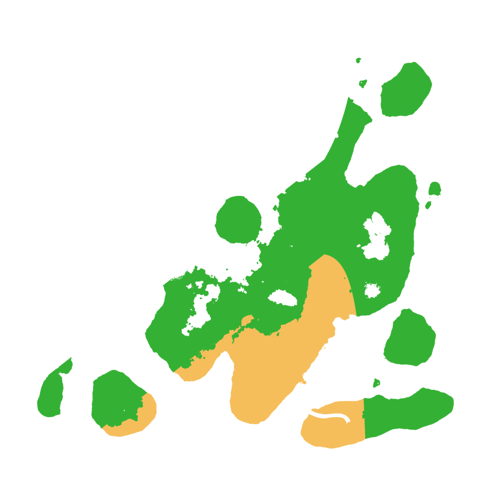 Biome Rust Map: Procedural Map, Size: 3000, Seed: 442860225