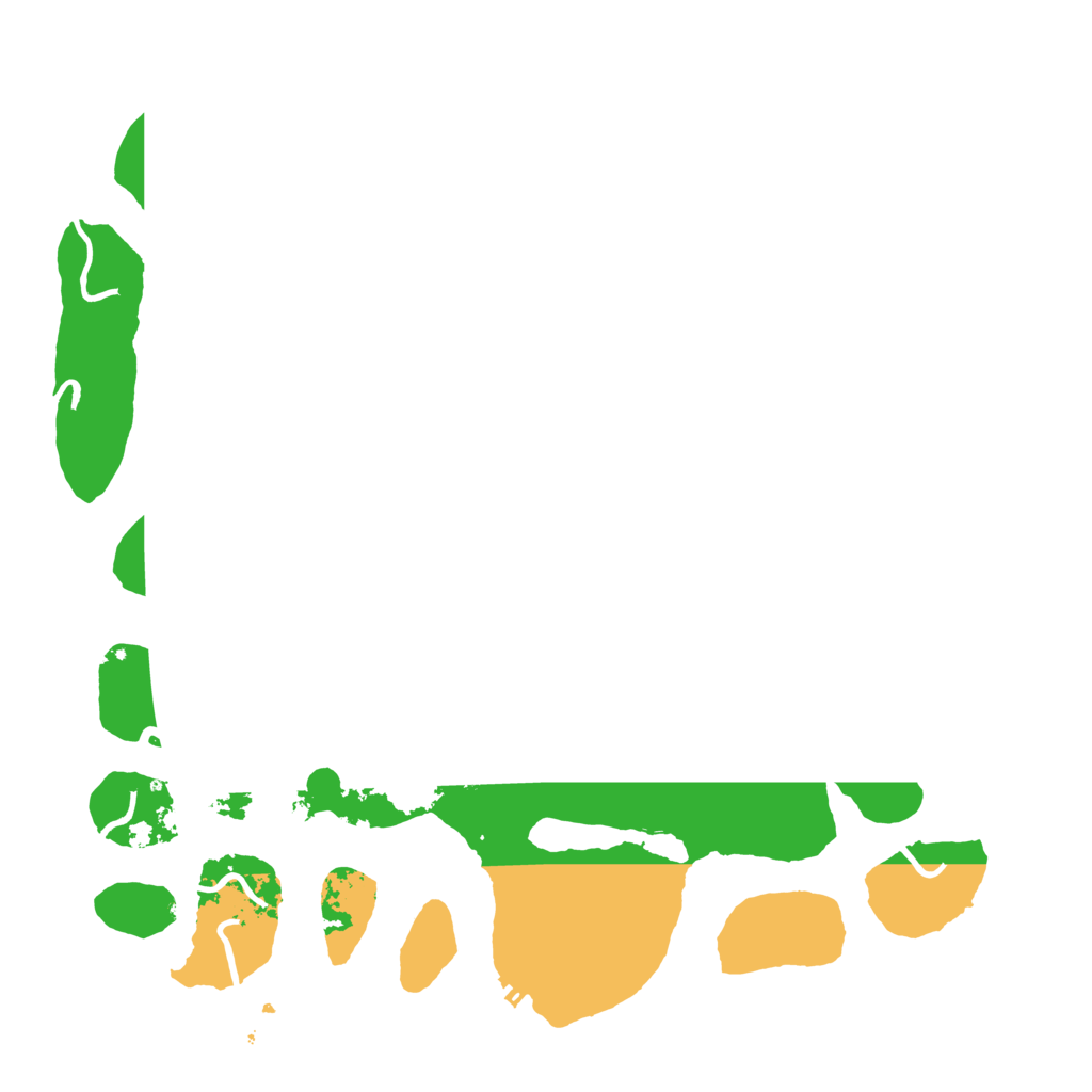 Biome Rust Map: Procedural Map, Size: 4500, Seed: 1348587710