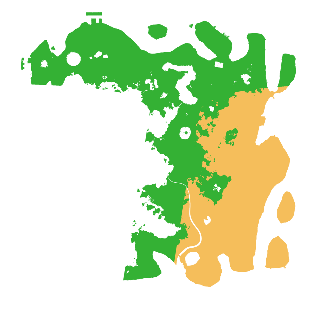 Biome Rust Map: Procedural Map, Size: 4000, Seed: 189864684