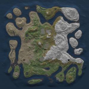 Thumbnail Rust Map: Procedural Map, Size: 4250, Seed: 1634327854, 22 Monuments