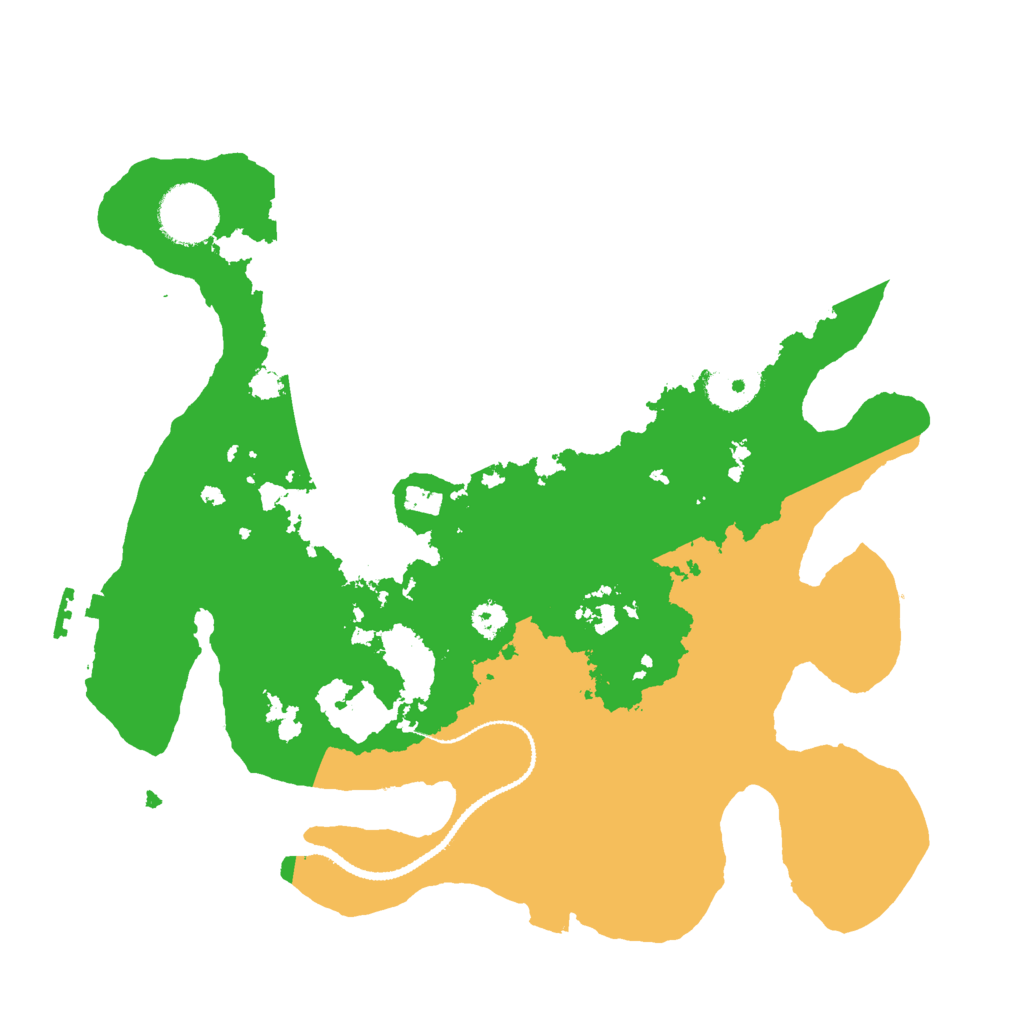Biome Rust Map: Procedural Map, Size: 3000, Seed: 286470020