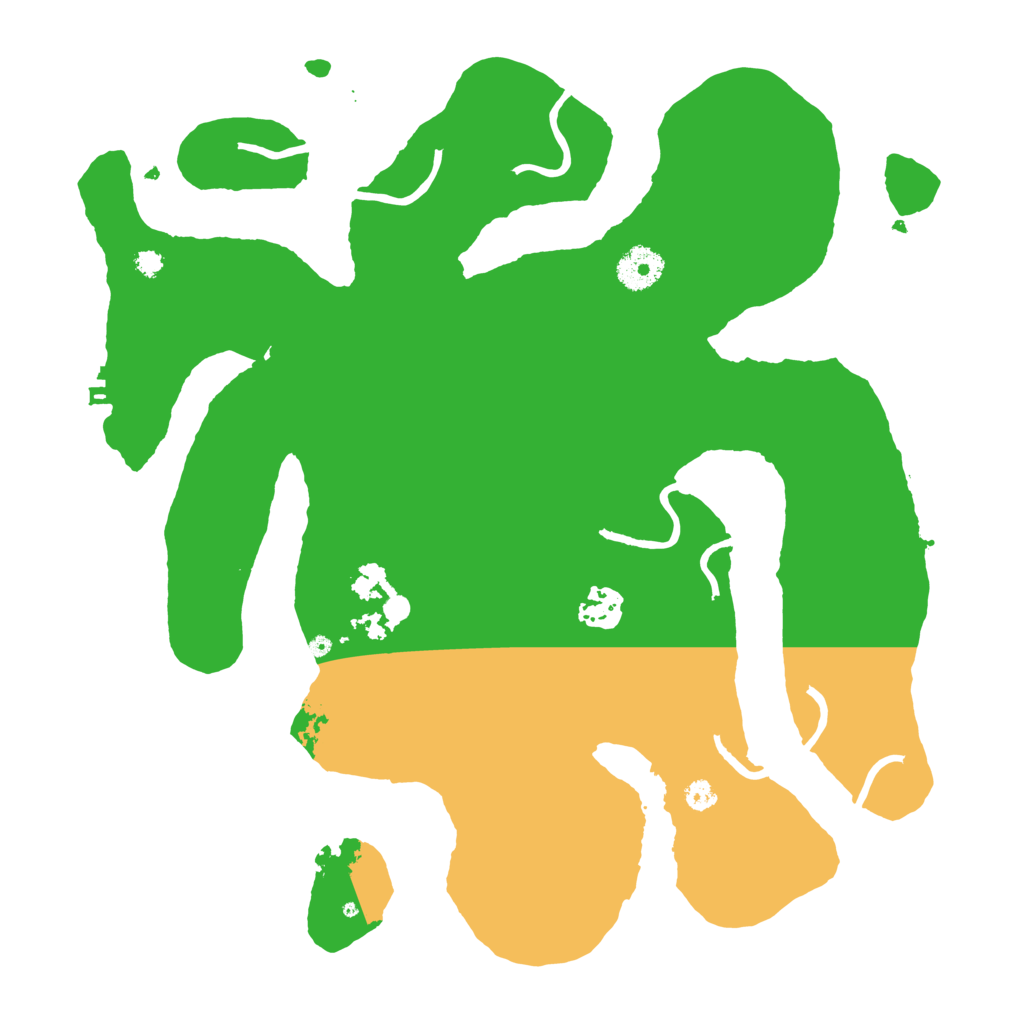 Biome Rust Map: Procedural Map, Size: 3500, Seed: 29332131