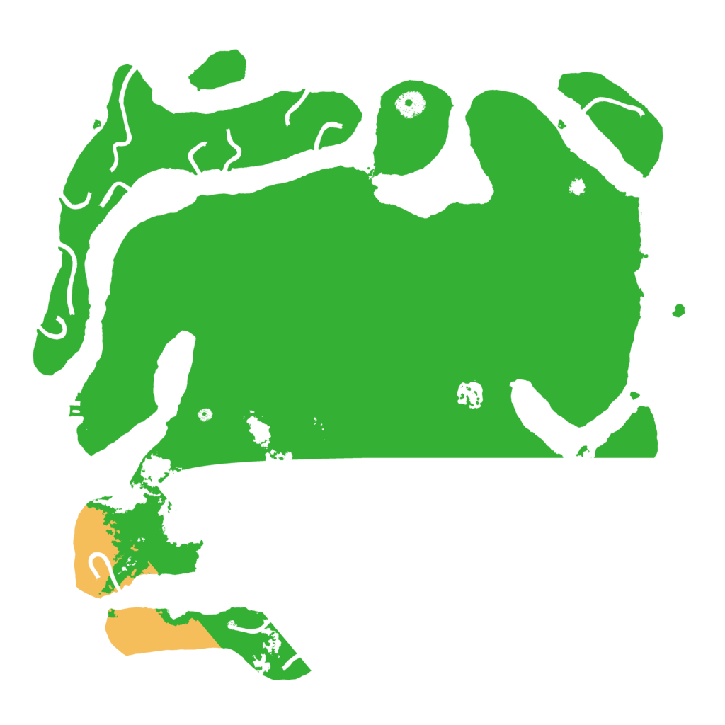 Biome Rust Map: Procedural Map, Size: 4000, Seed: 8236