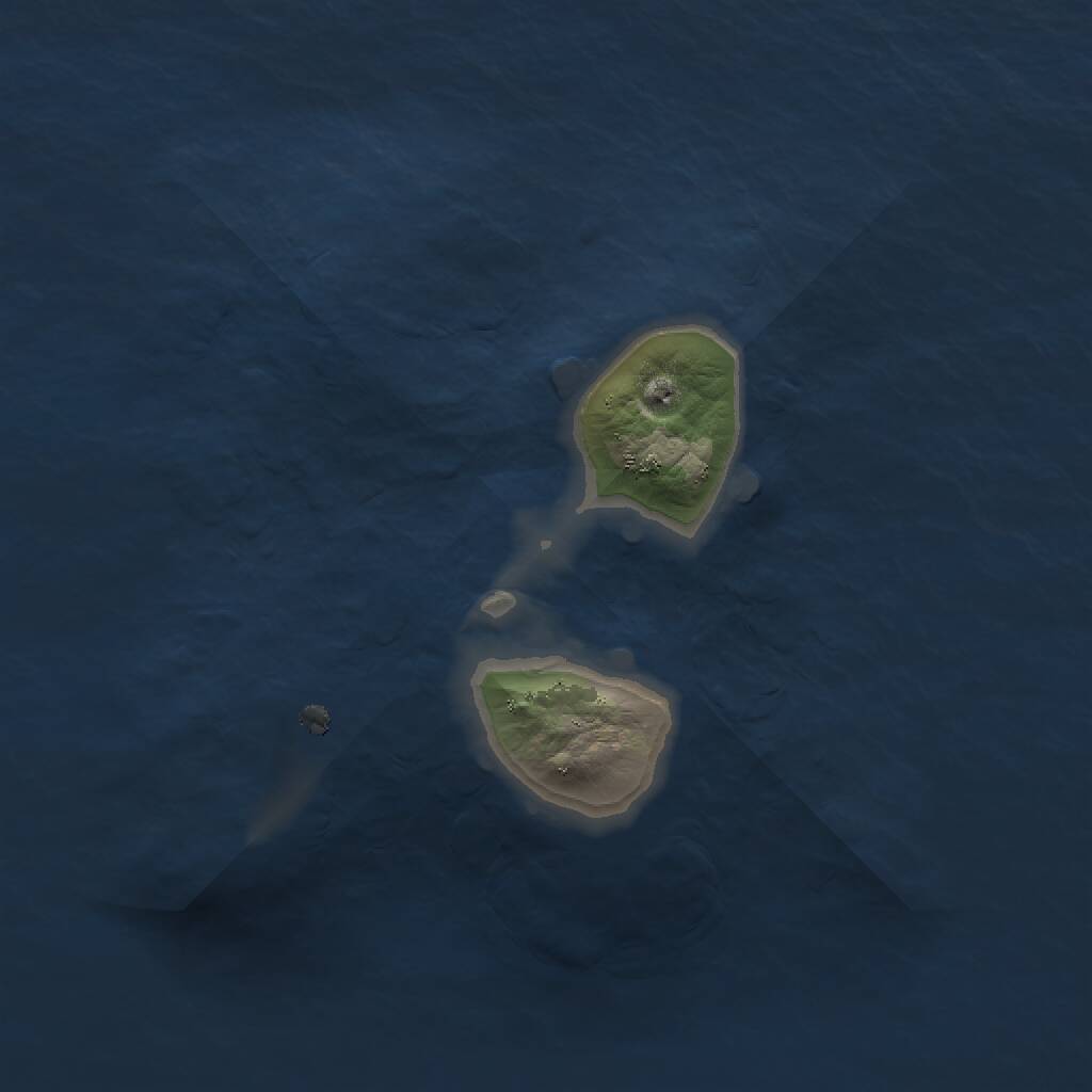 Rust Map: Procedural Map, Size: 1452, Seed: 2000, 1 Monuments