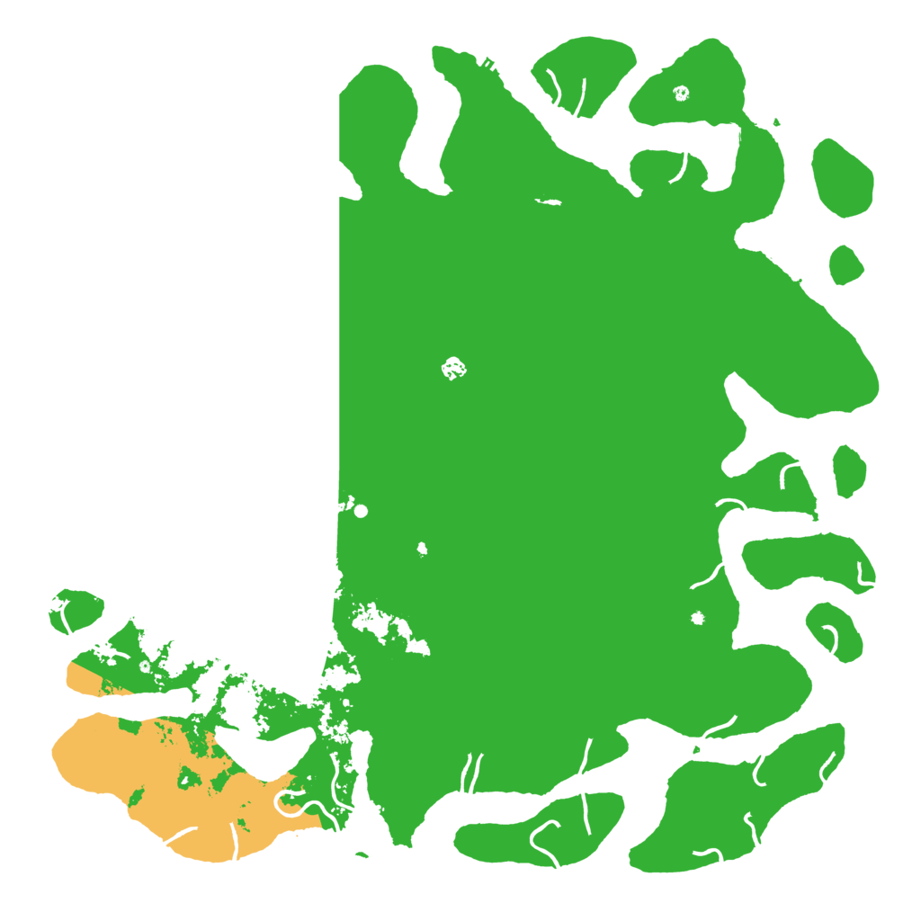 Biome Rust Map: Procedural Map, Size: 6000, Seed: 734896720