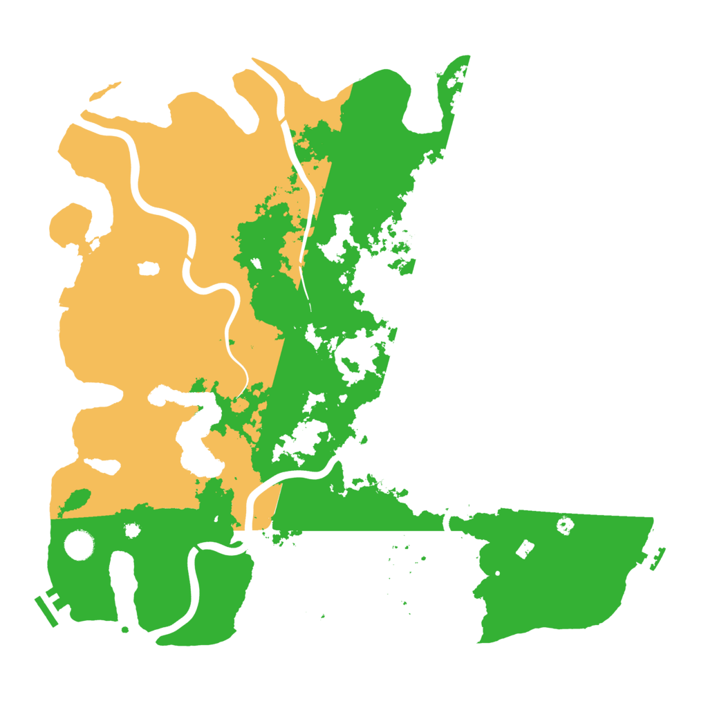 Biome Rust Map: Procedural Map, Size: 4200, Seed: 7198440