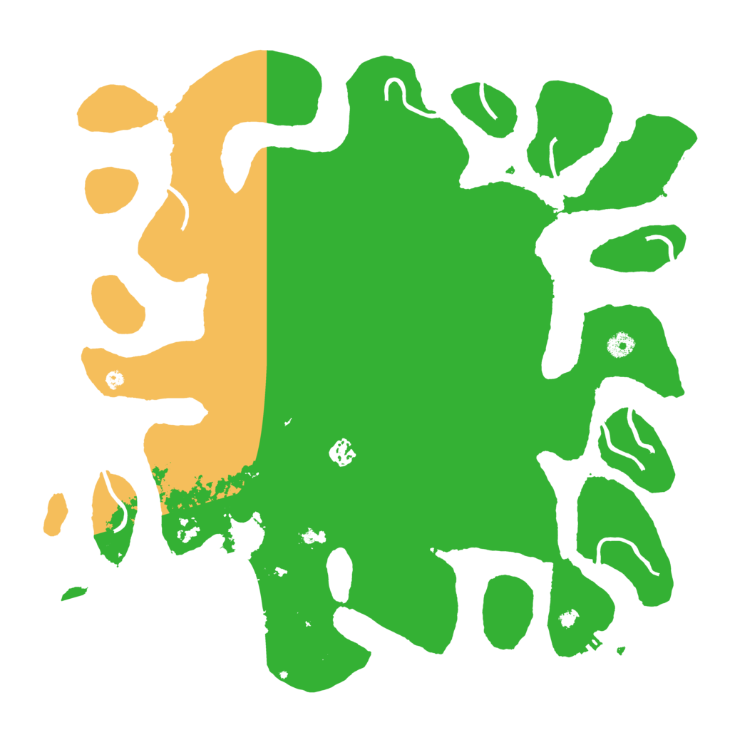 Biome Rust Map: Procedural Map, Size: 4250, Seed: 1098018400