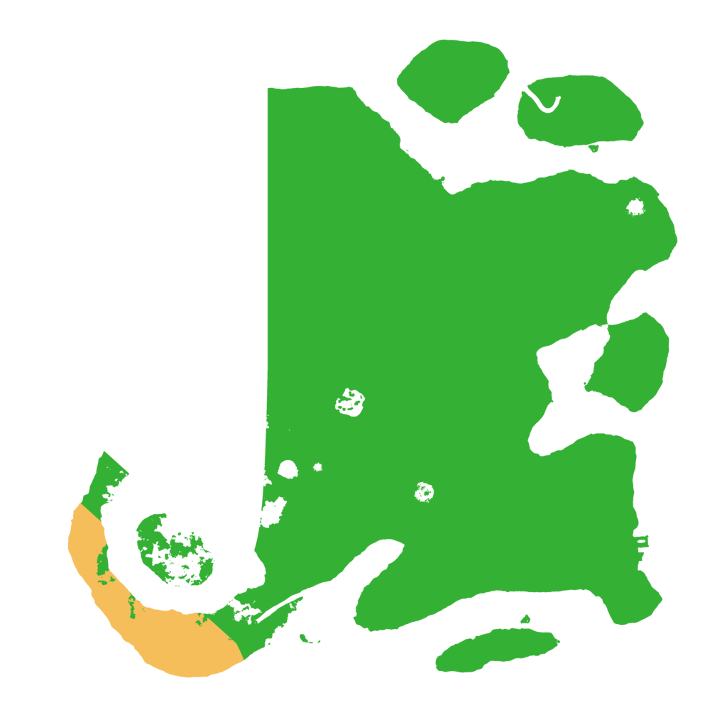 Biome Rust Map: Procedural Map, Size: 3850, Seed: 778289632