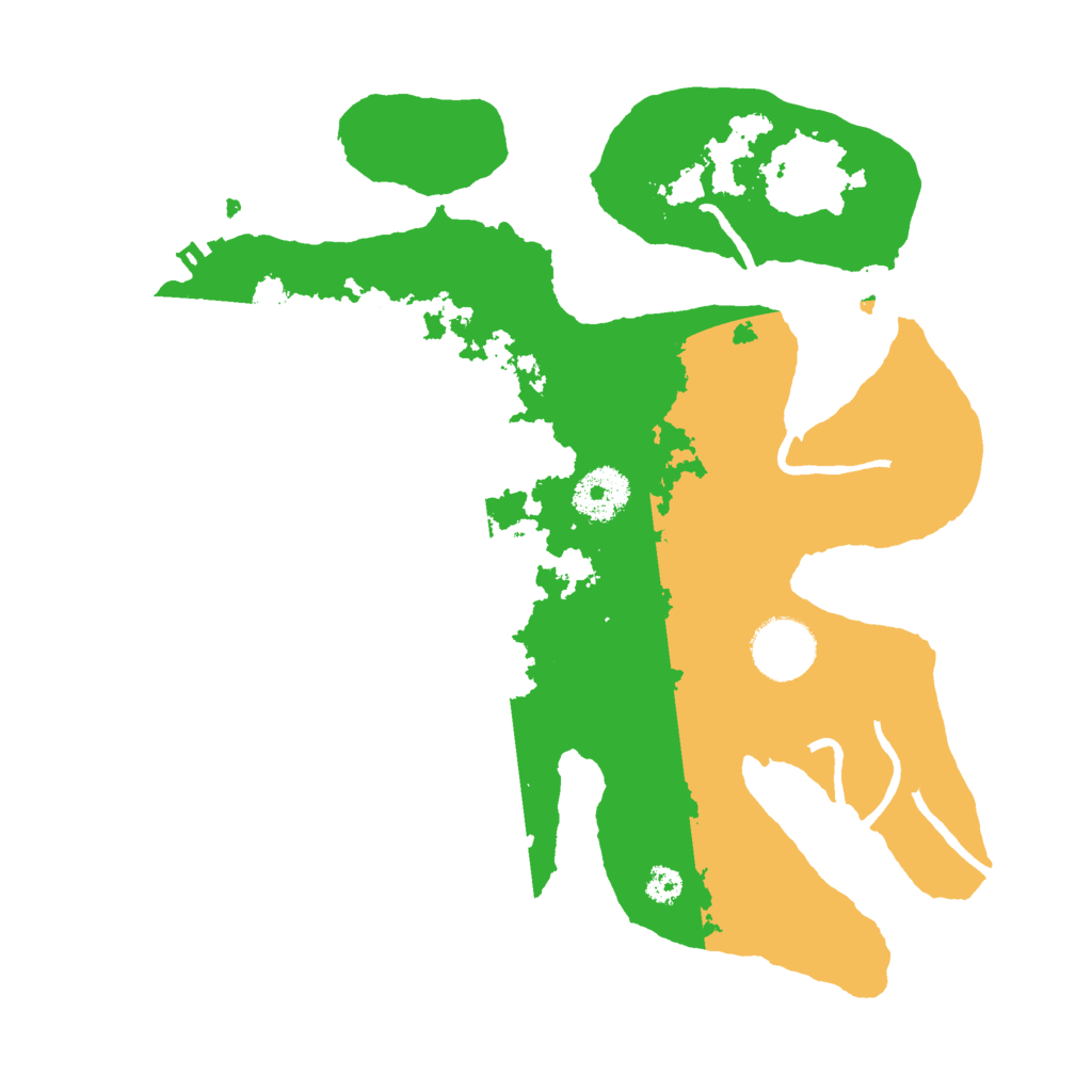 Biome Rust Map: Procedural Map, Size: 3050, Seed: 897198