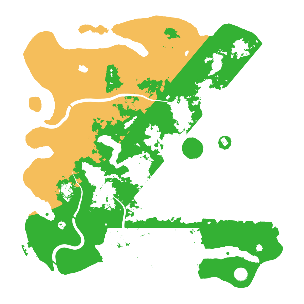 Biome Rust Map: Procedural Map, Size: 4000, Seed: 2097872077
