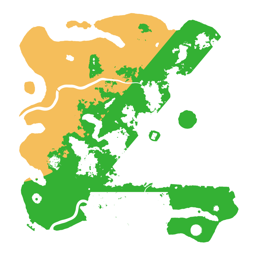 Biome Rust Map: Procedural Map, Size: 4000, Seed: 2097872077