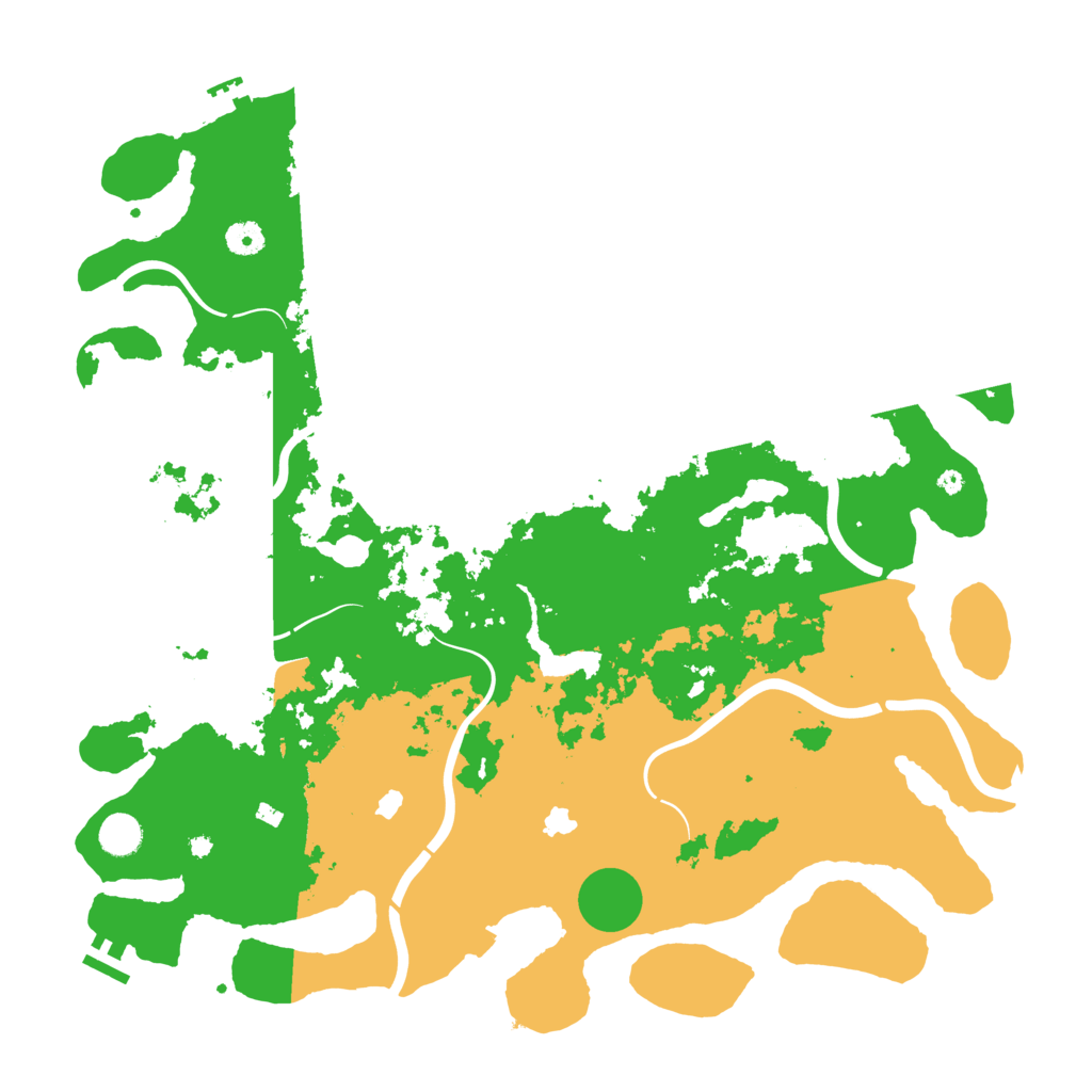 Biome Rust Map: Procedural Map, Size: 4500, Seed: 1792984718