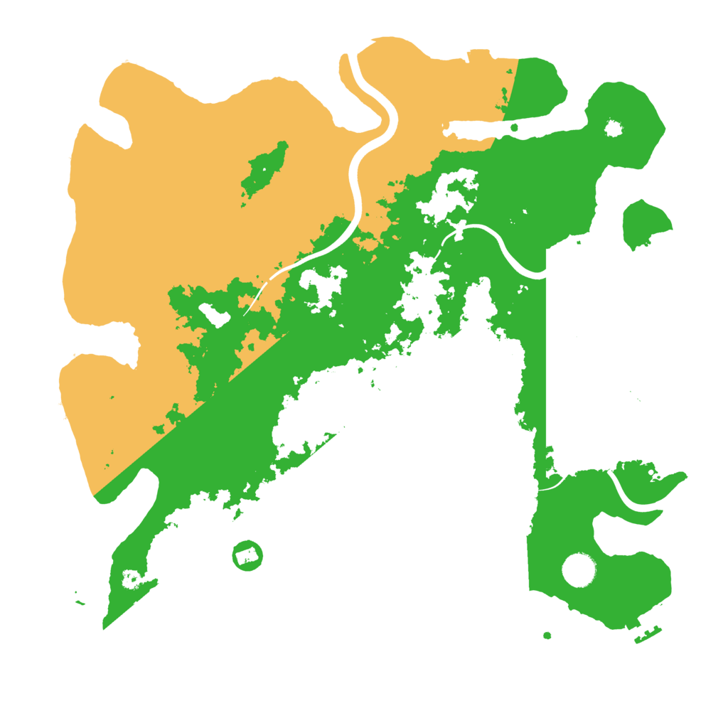 Biome Rust Map: Procedural Map, Size: 3800, Seed: 465165786