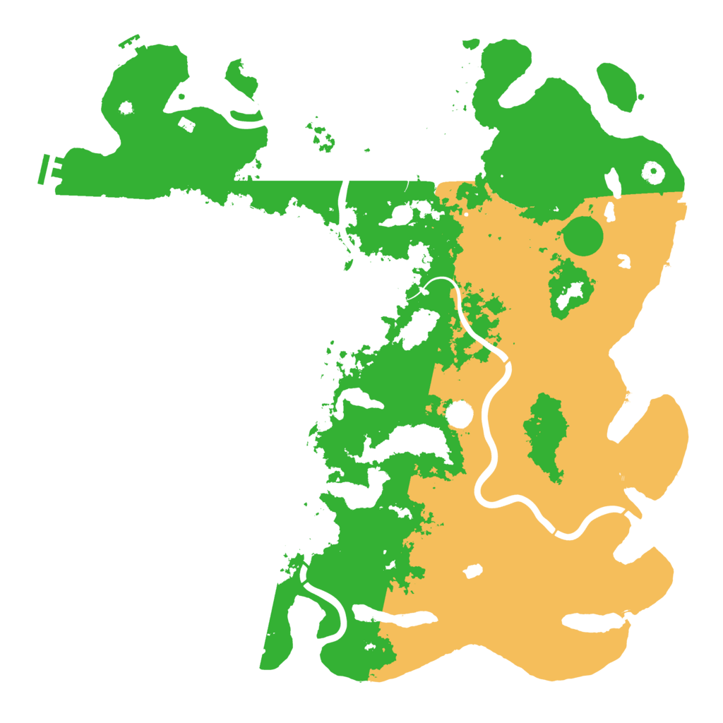Biome Rust Map: Procedural Map, Size: 4800, Seed: 1848690284
