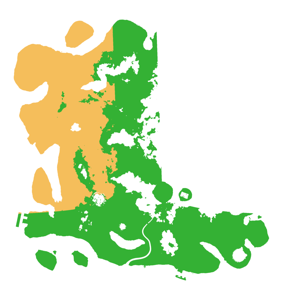 Biome Rust Map: Procedural Map, Size: 4000, Seed: 932934733