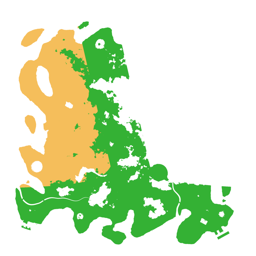 Biome Rust Map: Procedural Map, Size: 4000, Seed: 308937447