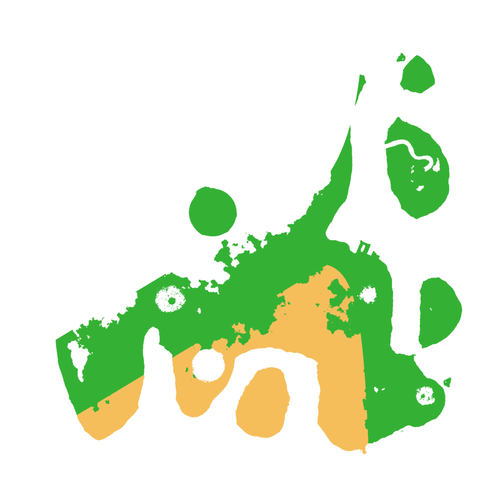 Biome Rust Map: Procedural Map, Size: 2800, Seed: 98907890