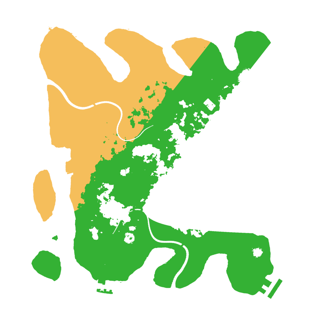 Biome Rust Map: Procedural Map, Size: 3000, Seed: 1247568390