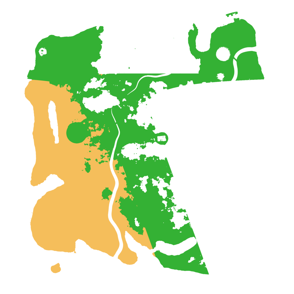 Biome Rust Map: Procedural Map, Size: 3750, Seed: 129293627