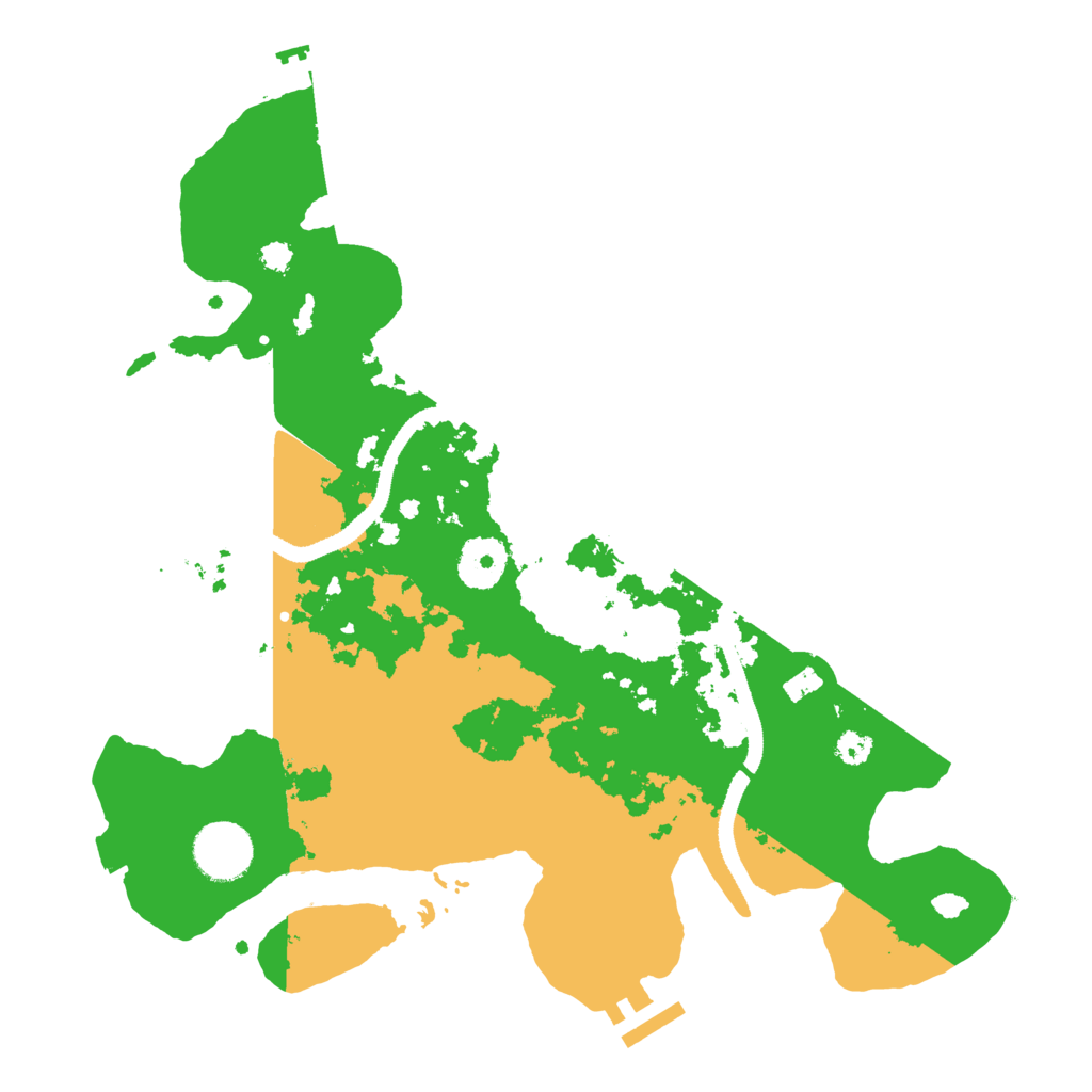 Biome Rust Map: Procedural Map, Size: 3250, Seed: 27895836