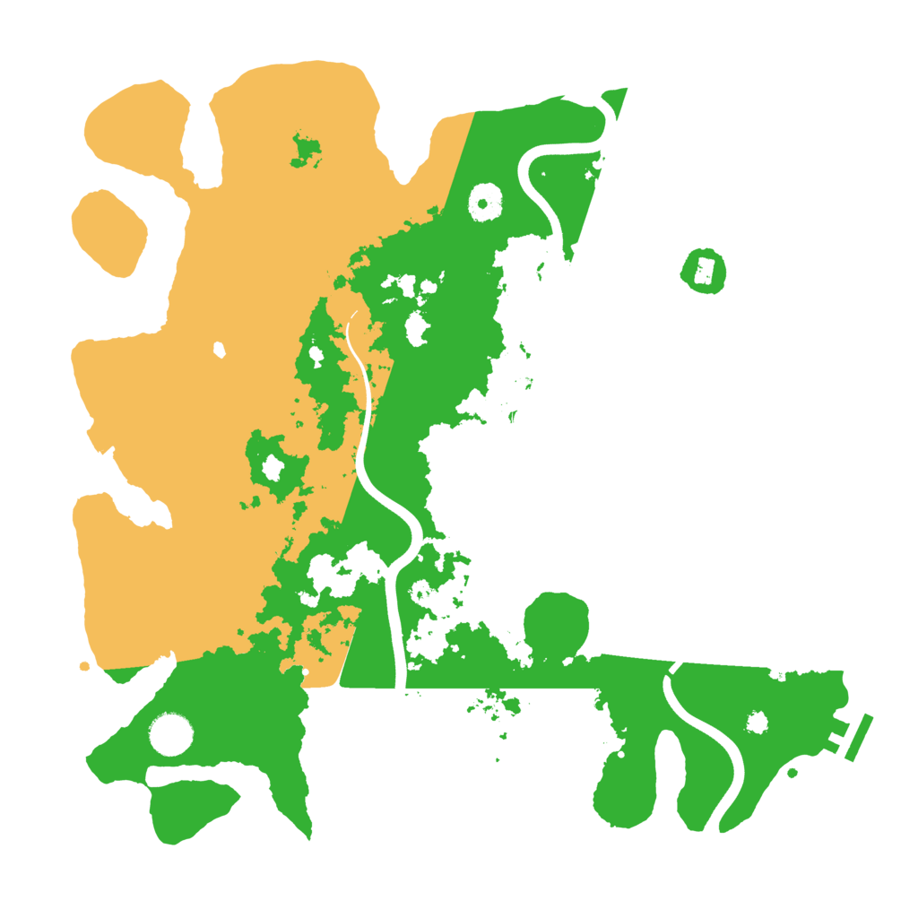 Biome Rust Map: Procedural Map, Size: 3750, Seed: 1767448435