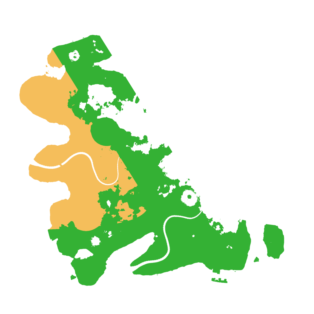 Biome Rust Map: Procedural Map, Size: 3000, Seed: 1845269779