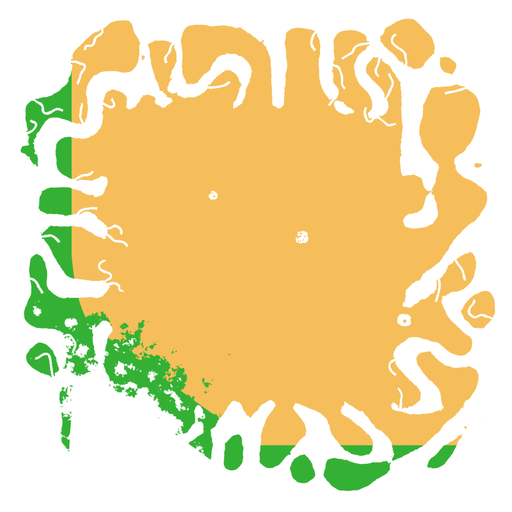 Biome Rust Map: Procedural Map, Size: 6000, Seed: 98765