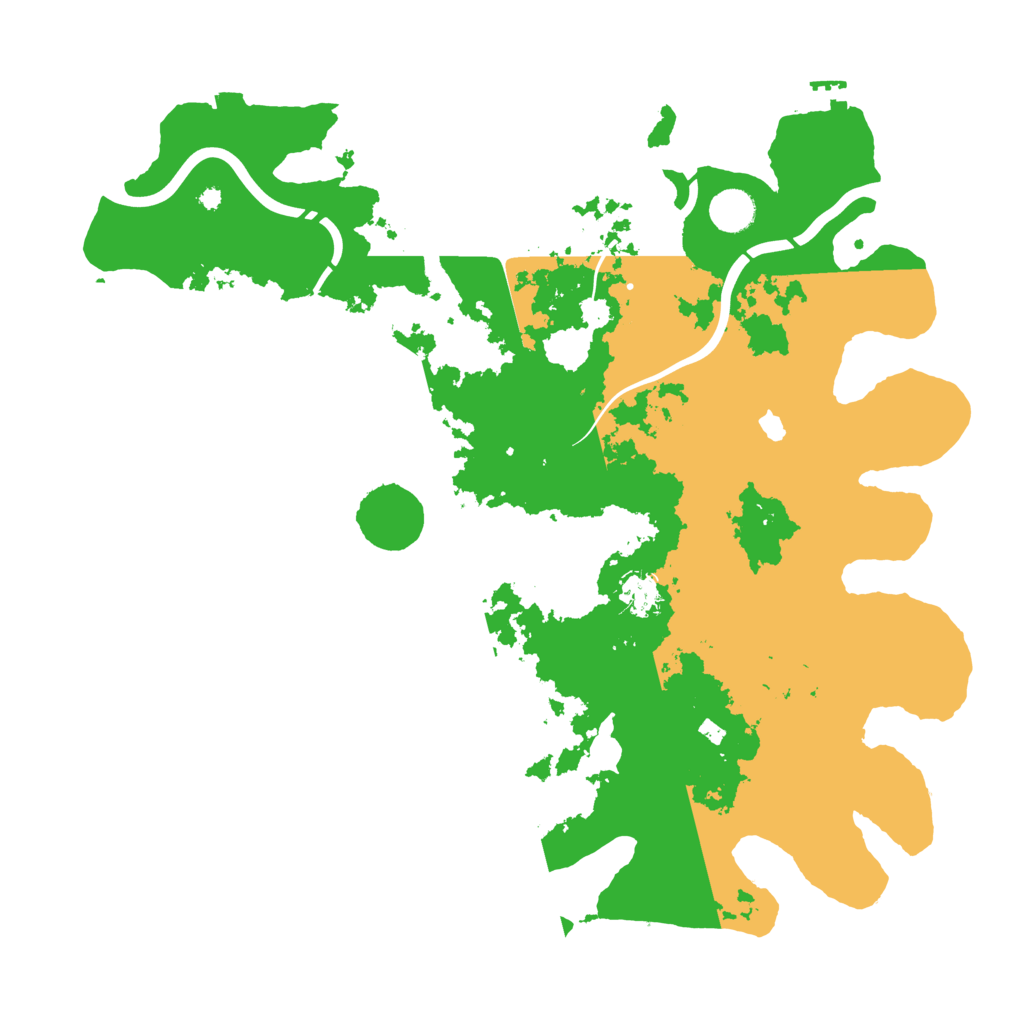 Biome Rust Map: Procedural Map, Size: 4250, Seed: 1962436934