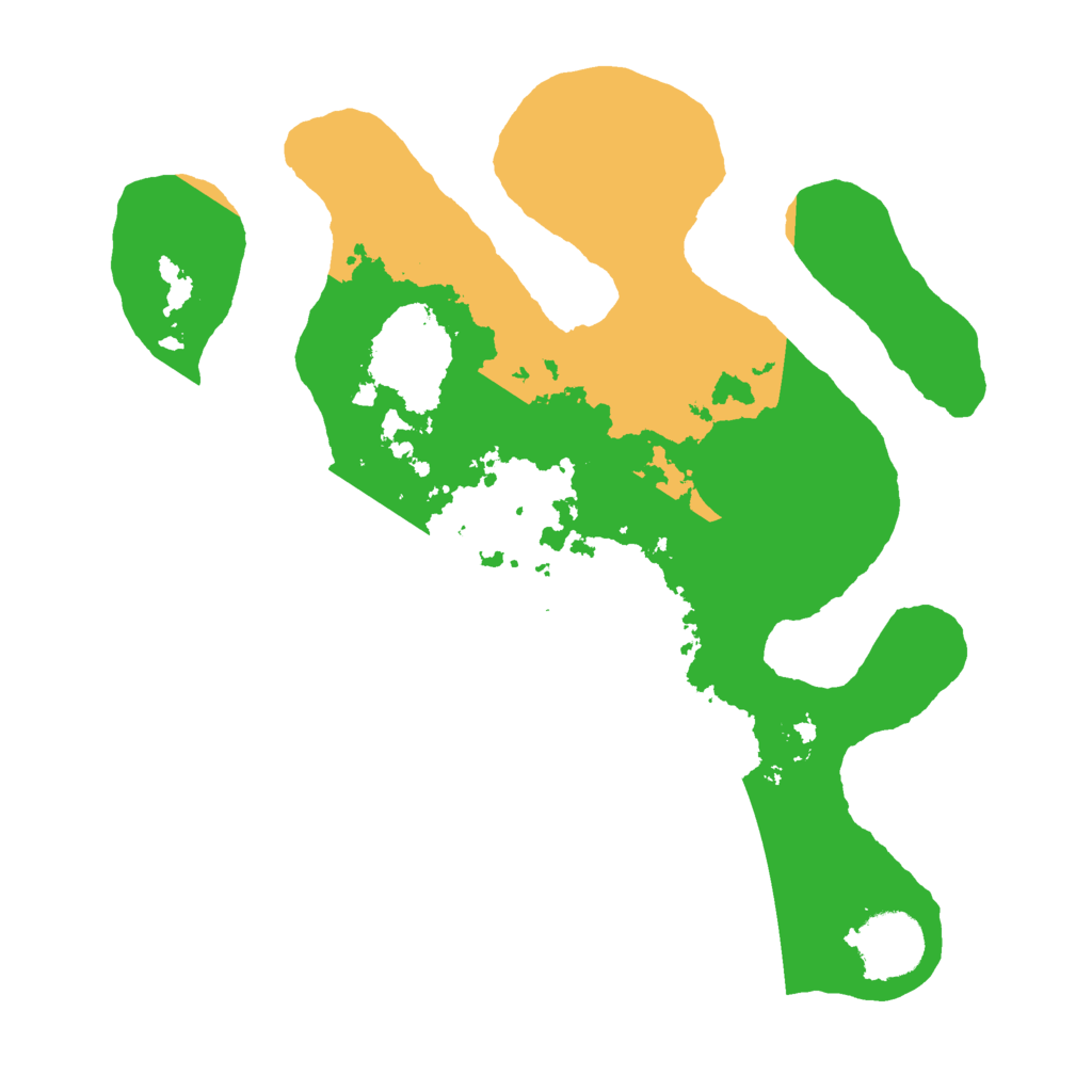 Biome Rust Map: Barren, Size: 3000, Seed: 988774