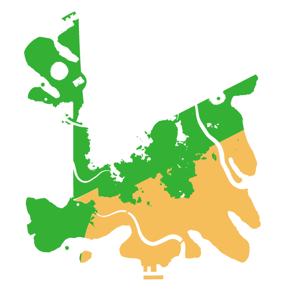 Biome Rust Map: Procedural Map, Size: 3000, Seed: 254