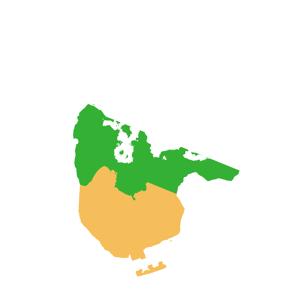 Biome Rust Map: Procedural Map, Size: 1500, Seed: 8954