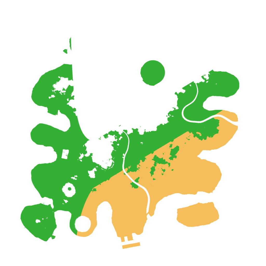 Biome Rust Map: Procedural Map, Size: 3000, Seed: 513