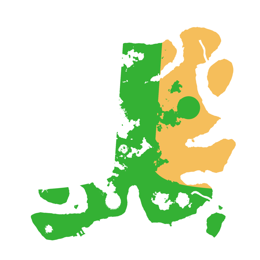 Biome Rust Map: Procedural Map, Size: 3000, Seed: 1006066255