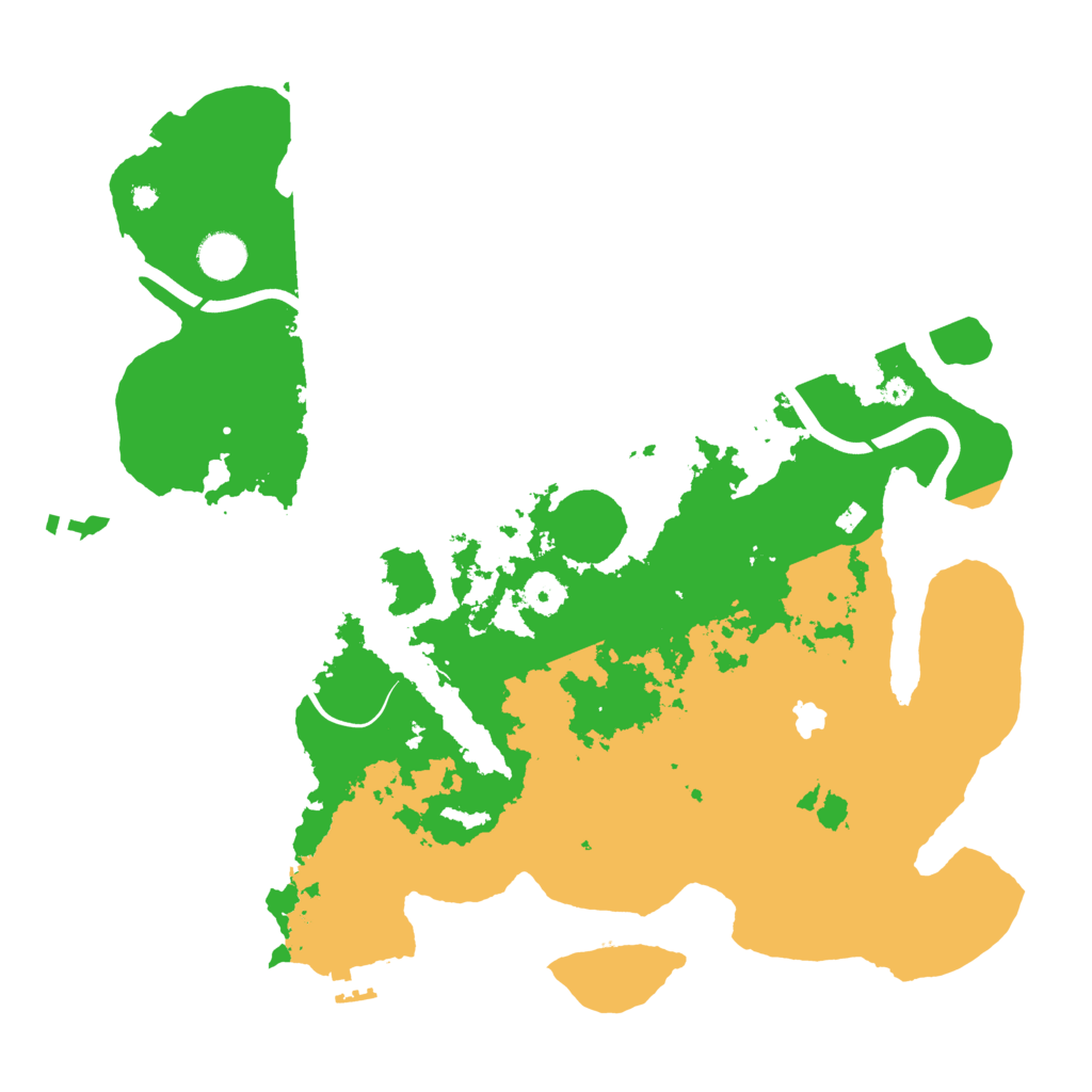 Biome Rust Map: Procedural Map, Size: 4000, Seed: 4530