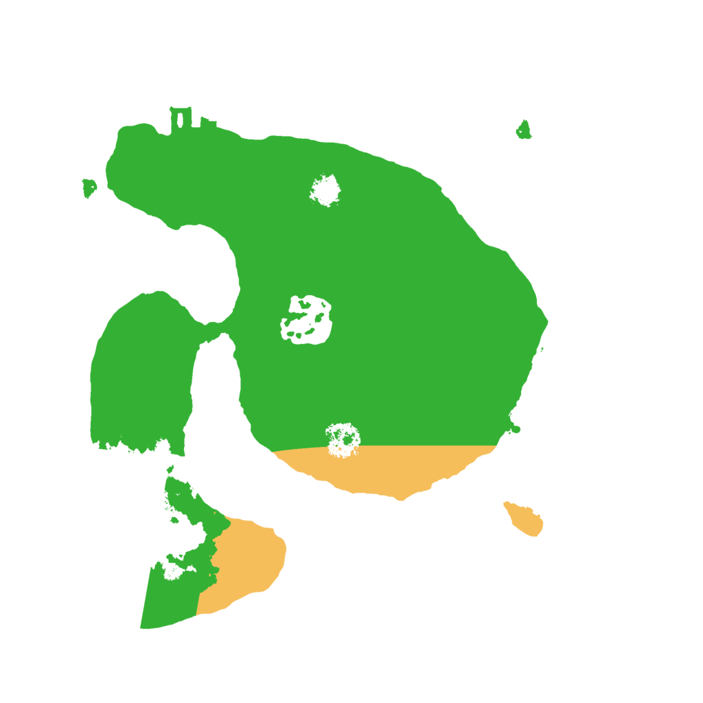 Biome Rust Map: Procedural Map, Size: 2000, Seed: 514