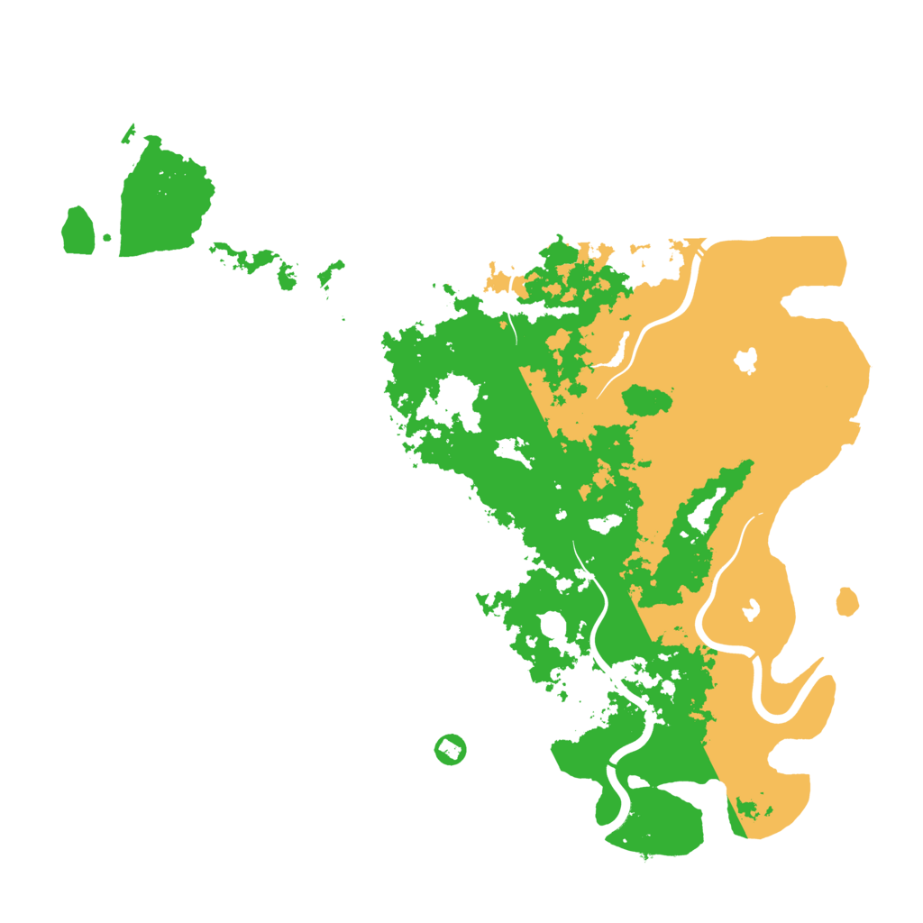 Biome Rust Map: Procedural Map, Size: 4720, Seed: 1264860659