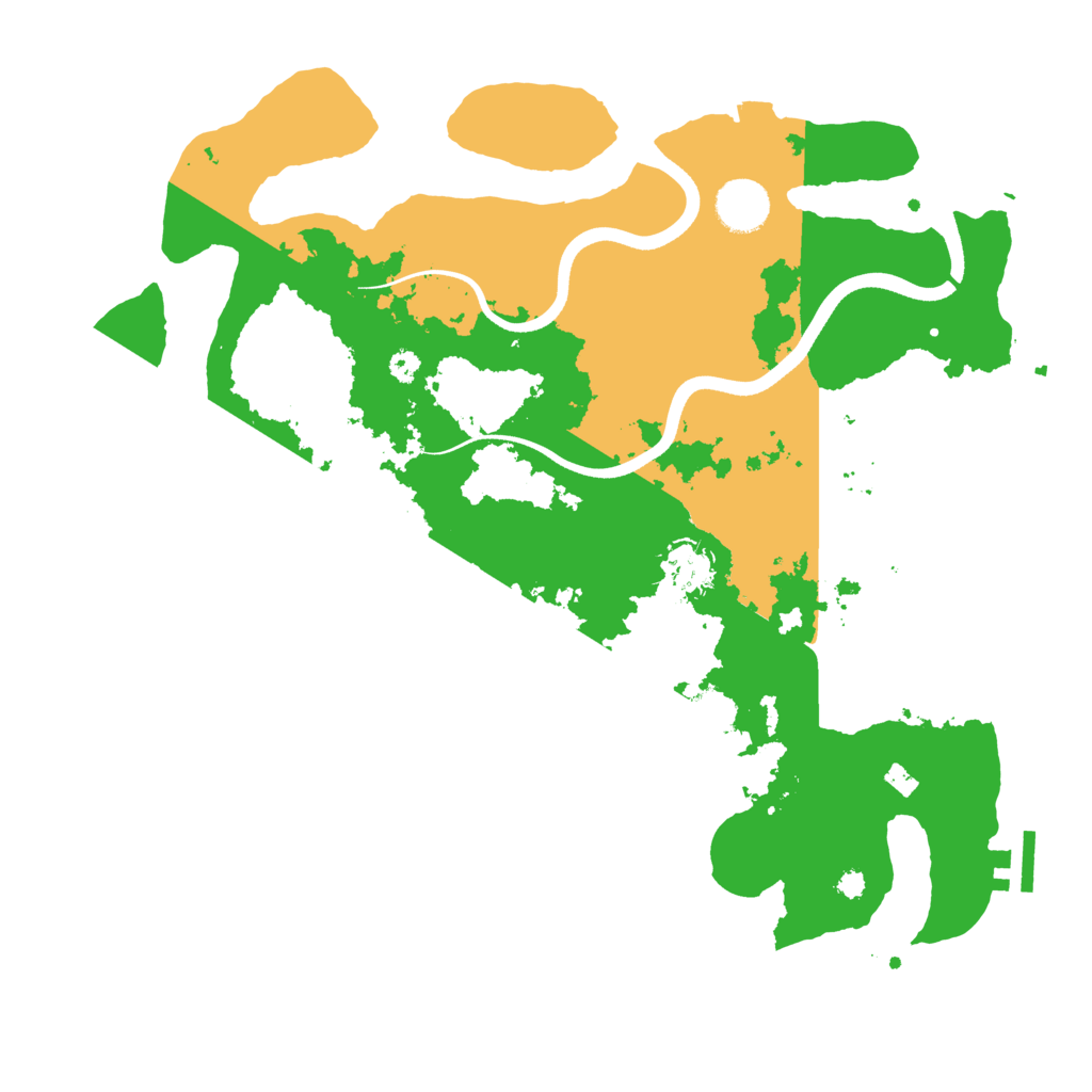 Biome Rust Map: Procedural Map, Size: 3600, Seed: 154032384