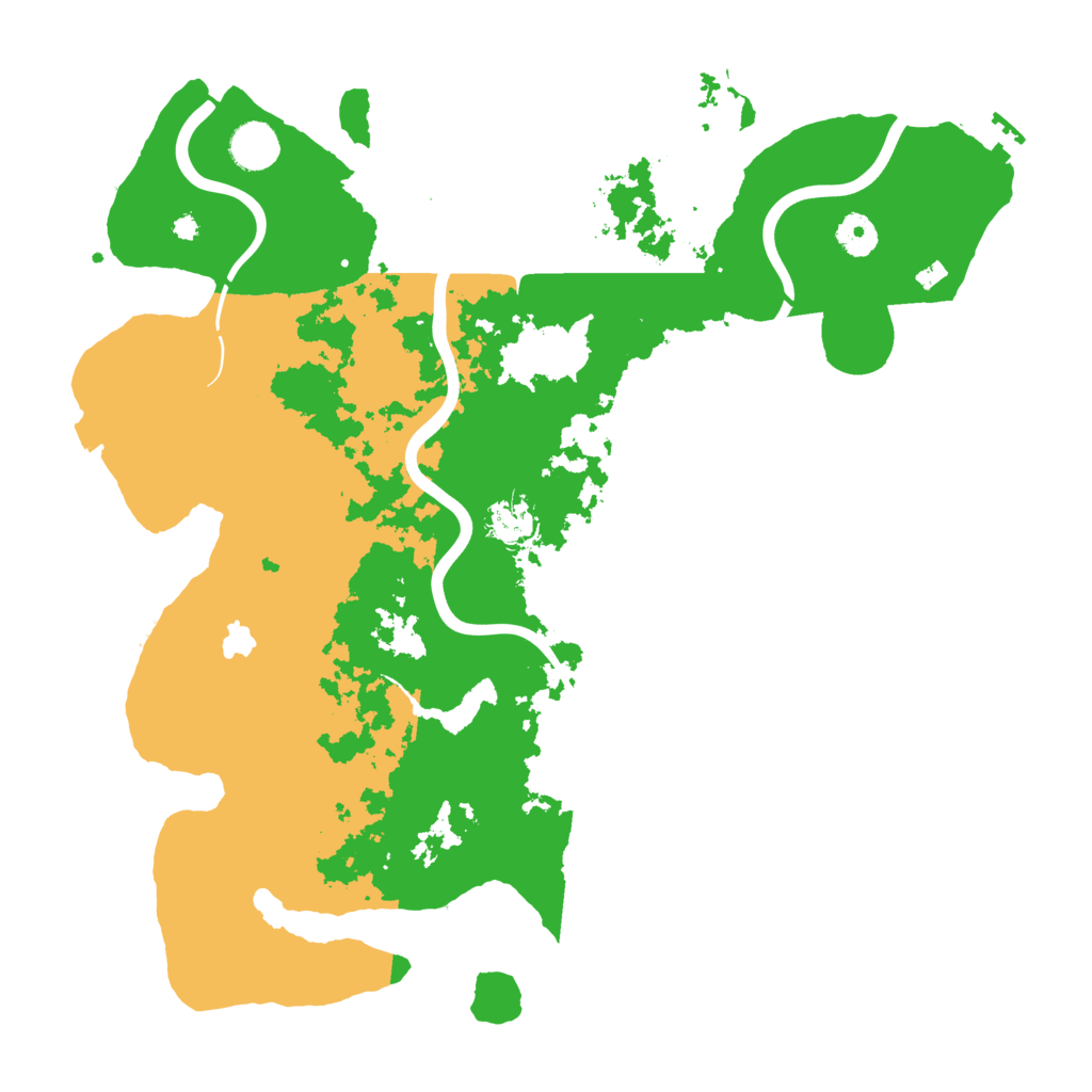 Biome Rust Map: Procedural Map, Size: 4000, Seed: 1466079273