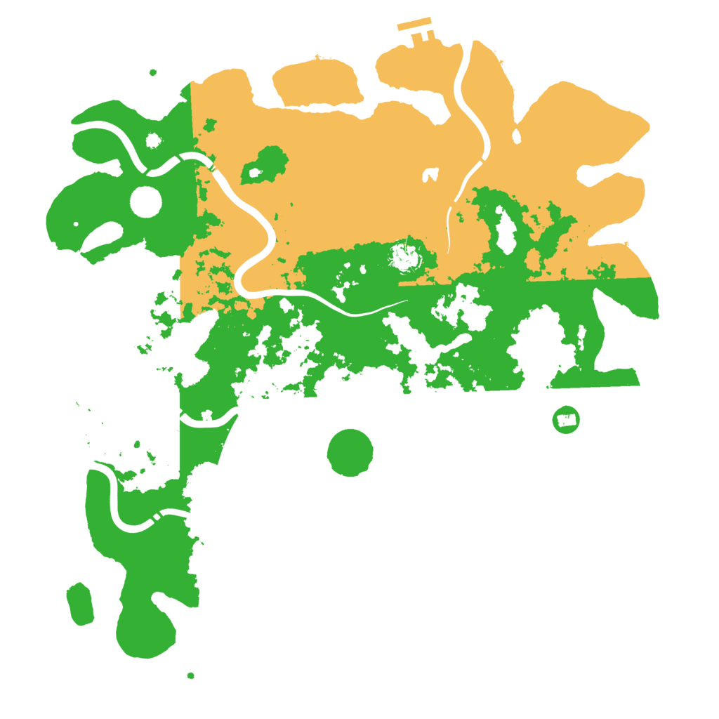 Biome Rust Map: Procedural Map, Size: 4250, Seed: 1538030279