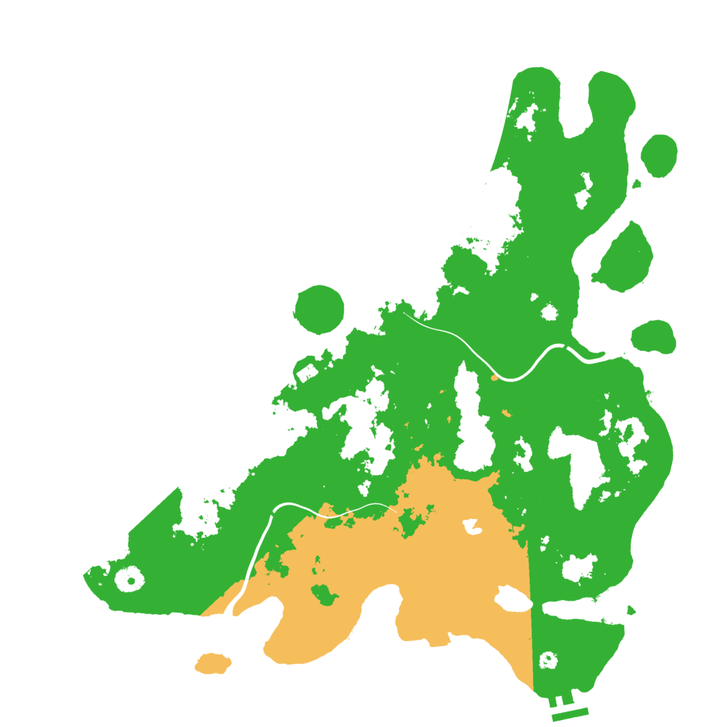 Biome Rust Map: Procedural Map, Size: 4000, Seed: 756